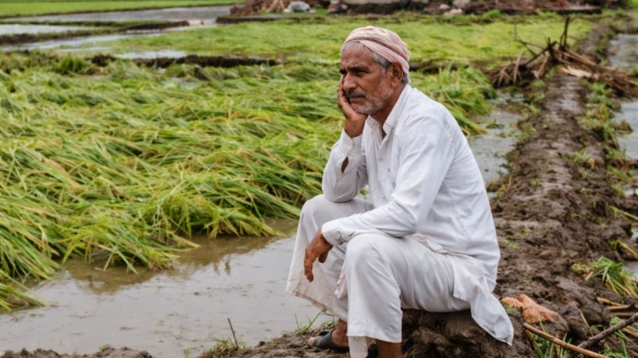 Raigad News: रायगडच्या शेतकऱ्यास ‘वालीच’ नाही! नैसर्गिक आपत्ती आणि प्रशासनाच्या दुर्लक्षामुळे शेतकरी हतबल