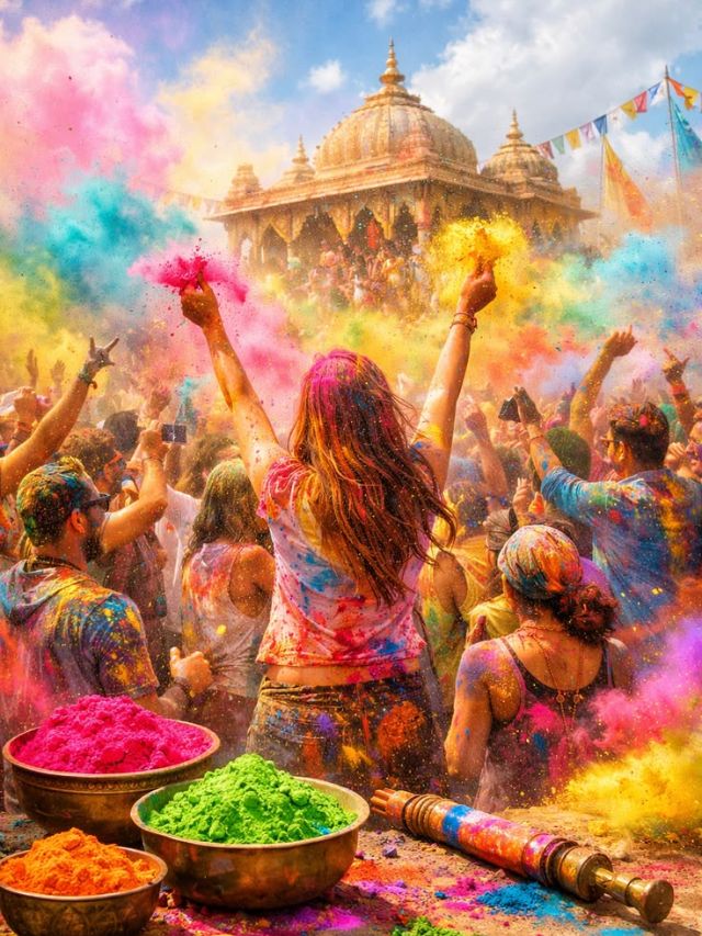 होळीच्या रंगांमागची पौराणिक कथा माहिती आहे का?