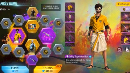 Free Fire Max: गेममध्ये पुन्हा झाली नव्या होळी इव्हेंटची एंट्री, प्लेयर्सना Free मिळणार गुलाल गार्ड ग्लू वॉल स्किन