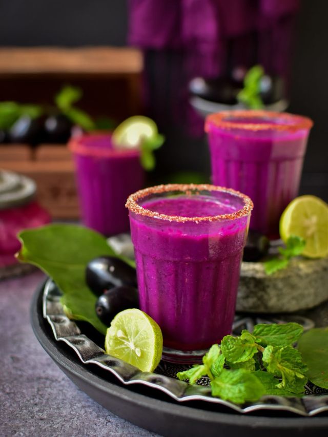 हेल्दी, रिफ्रेशिंग जांभूळ शॉट्स; पार्टीसाठी परफेक्ट रेसिपी