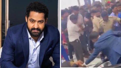 Jr. NTR ची एक झलक पाहण्यासाठी चाहत्यांचा गोंधळ; बेंगळुरूत पोलिसांकडून लाठीचार्ज, Video व्हायरल