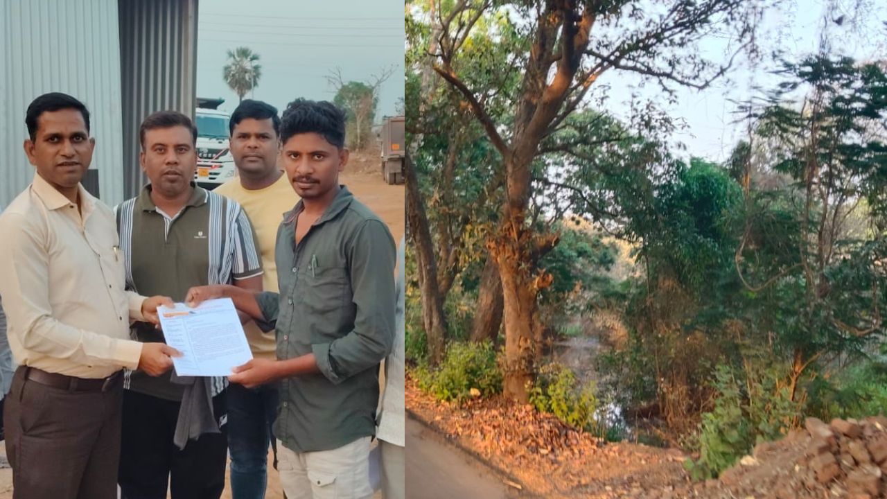 Karjat News : रस्त्याच्या कामासाठी झाडांचा जाणार बळी ? विकासकाम की अधोगतीला सुरुवात ? संतप्त शेतकऱ्यांचा सवाल