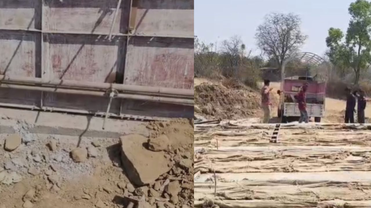 Karjat News : ठेकेदारांची मुजोरी; रस्त्याच्या कामाकडे प्रशासानाचं जाणीवपूर्वक दुर्लक्ष, संतप्त नागरिकांचा आरोप