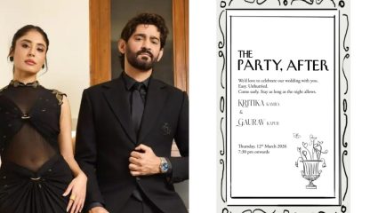 Kritika Gaurav Wedding: कृतिका कामरा आणि गौरवचं लग्नाचं अनोखं निमंत्रण; क्वर्की आफ्टर-पार्टी इन्व्हिटेशन व्हायरल