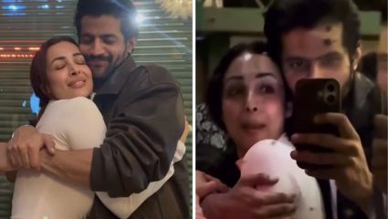 पार्टीत मिस्ट्री मॅनसोबत दिसली Malaika Arora; रूमर्ड बॉयफ्रेंडही दिसला सोबत, इंटरनेटवर चर्चेला उधाण