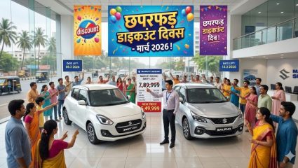 Maruti Suzuki च्या ‘या’ कार्स लक्षात ठेवा! मार्च 2026 मध्ये ‘या’ दिवशी मिळू शकतो छप्परफाड डिस्काउंट