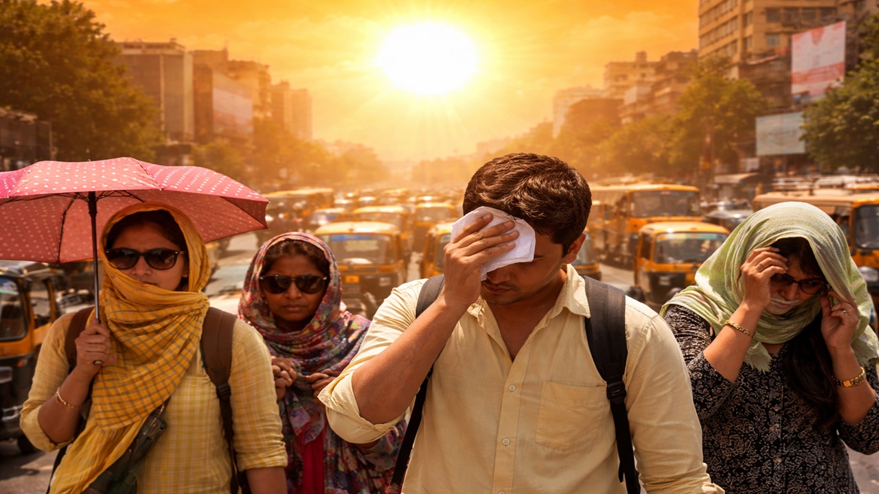 Weather update : सूर्य आग ओकतोय…मार्चमध्येच पारा 40 अंशावर, या वेळेत घराबाहेर पडू नका, Heatwave चा अलर्ट