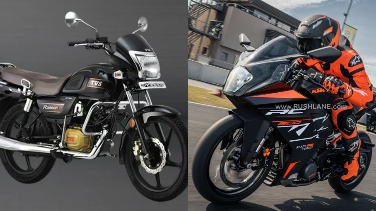 TVS Radeon की KTM RC 160? कोणती बाईक आहे बेस्ट? मायलेजमध्ये उत्कृष्ट