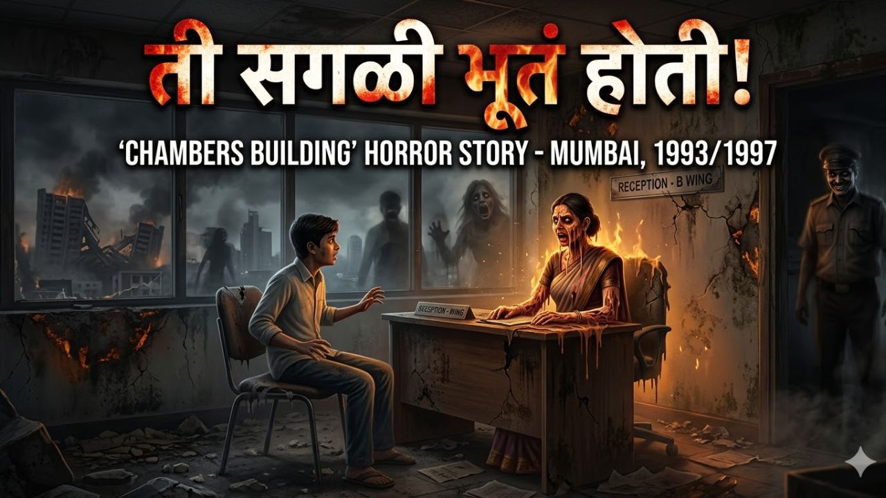 Horror Story : ती सगळी भूतं होती! ‘चेंबर्स बिल्डिंग’ मेणासारखं वितळू लागलं अंग, माणसं झाली हैवान! एक मुंबई अशीही