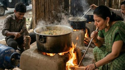 LPG Gas Shortage: ग्रामीण भागातील हॉटेलवर पेटल्या चूली; गॅस मिळत नसल्याने व्यावसायिकांचे हाल, रोजगाराचा प्रश्न