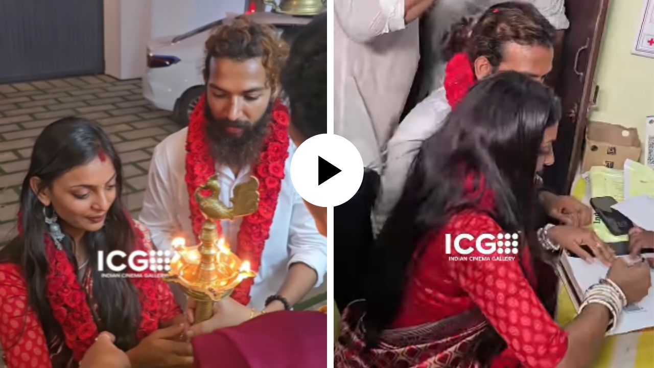 कुंभमेळ्यातील मोनालिसाने केलं मुस्लिम बॉयफ्रेंडसोबत लग्न; दिग्दर्शक म्हणाला, “लव्ह जिहादची बळी”; इंटरनेटवर Video Viral