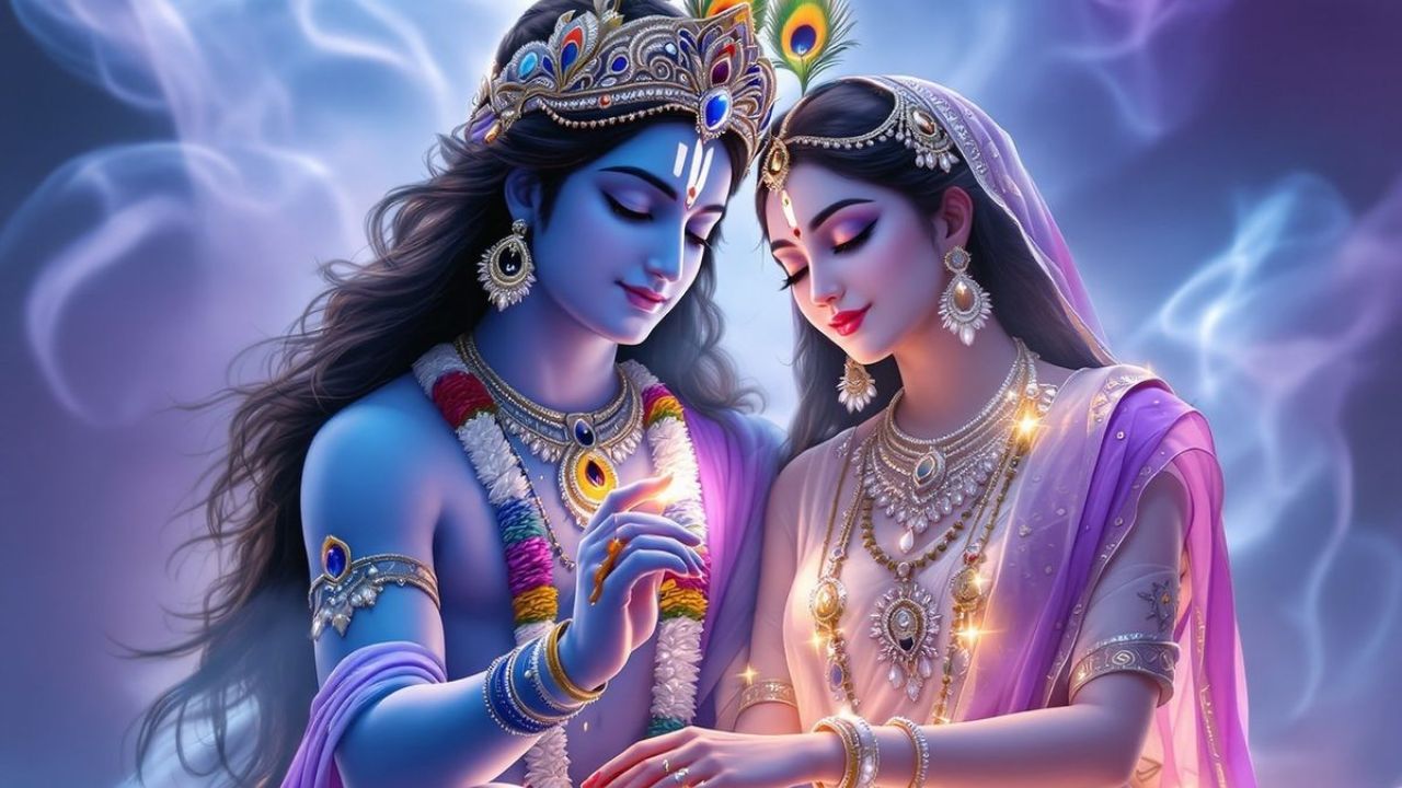 या पवित्र ठिकाणी पार पडला होता राधा- कृष्णाचा विवाहसोहळा, स्वतः ब्रह्मदेवाने केले होते धार्मिक विधी