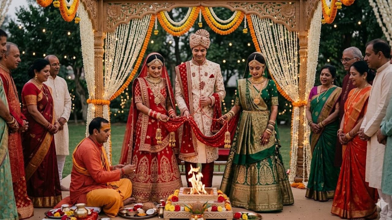 १ नवरा, २ बायका… दोन्ही प्रेयसींसोबत तरुणाने बांधली लग्नगाठ, दोन्ही कुटुंबांच्या संमतीने पार पडला विवाह