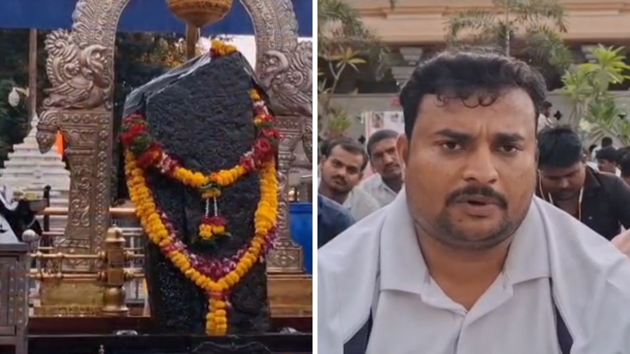 पगारासाठी ‘टोकाची लढाई’! शनी शिंगणापुरात कर्मचाऱ्यांचे आंदोलन; आत्मदहनाचा इशारा दिल्याने खळबळ