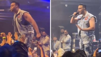 चालू कॉन्सर्टमध्ये ‘हा’ सुप्रसिद्ध गायक थुंकला चाहत्यावर! म्हणाला “तुझ्या बहिणीला…” नेमकं काय घडलं?