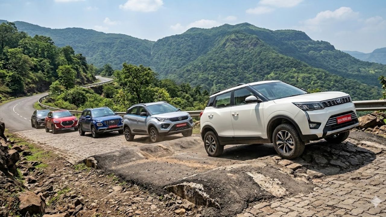 कितीही मोठा असू द्या स्पीड-ब्रेकर! ‘या’ 5 सर्वात उंच Compact SUV अजिबात घासल्या जाणार नाही