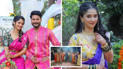 तारिणी–केदारच्या लग्नसोहळ्याला सुरुवात; संगीत सोहळ्यात ललित प्रभाकरचा धमाकेदार परफॉर्मन्स, डोलीतून नवरीची ग्रँड एंट्री