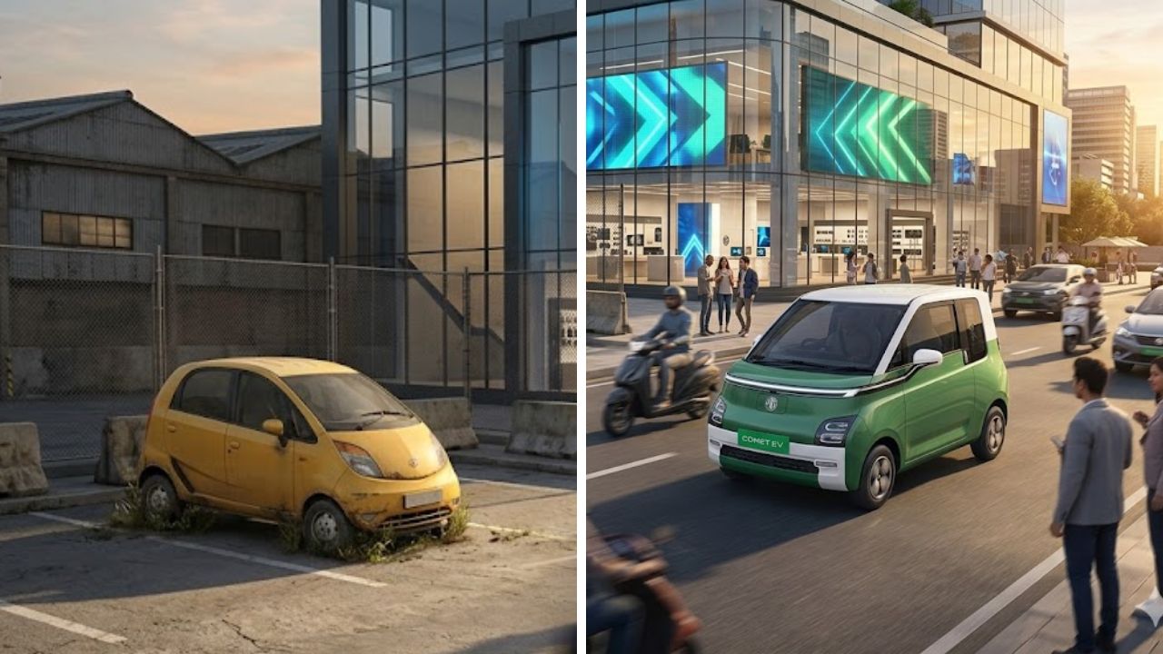 MG Comet EV गाजली मग Tata Nano का अचानक बंद पडली? टाटा यांच्या ड्रीम कारला झालं तरी काय?