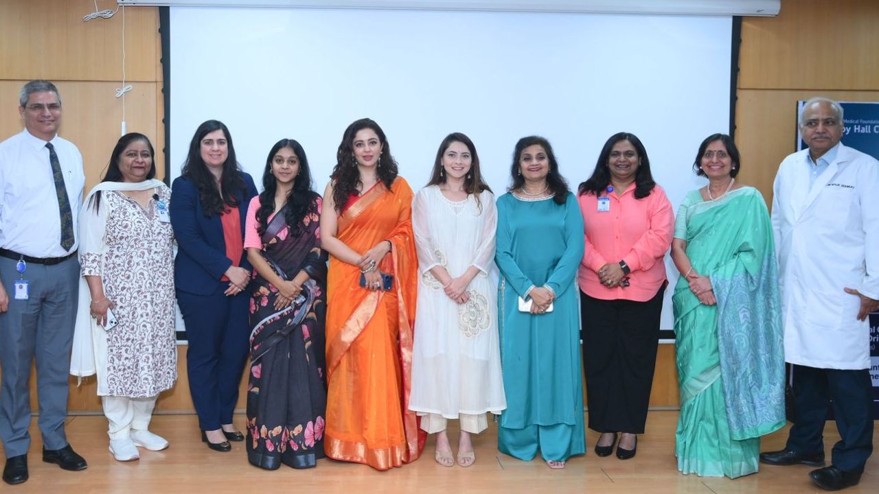 एचपीव्ही लसीकरण मोहिमेत ‘तिघी’ चित्रपटाच्या टीमचा सहभाग; महिला दिनानिमित्त आरोग्य जनजागृतीचा संदेश