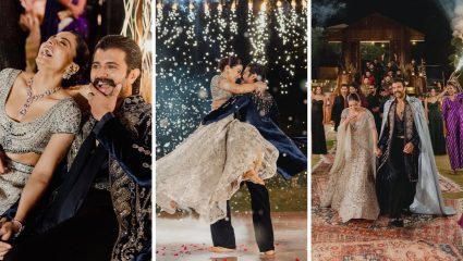 Vijay Deverakonda आणि Rashmika ने शेअर केले संगीत नाईट्सचे फोटो; कपलचा रोमँटिक डान्स व्हायरल, पाहा Inside Photo …