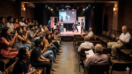 नव्या नाट्यलहरीत हरवतेय ज्येष्ठांची किनार; नवे विषय, तंत्रज्ञानाच्या वापरामुळे रंगभूमीकडे तरुणांचा ओढा