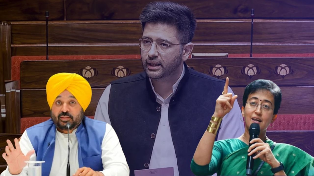 “राज्यसभेत सामोसा अन् पिझ्झावर बोलत बसले…; AAP च्या नेत्यांची राघव चड्ढांवर आगपाखड