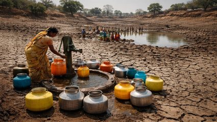 Amravati News : 102 टक्के पाऊस; तरीही ‘या’ जिल्ह्यात पाणीटंचाईचे सावट; वाढते तापमान आणि घटते भूजल