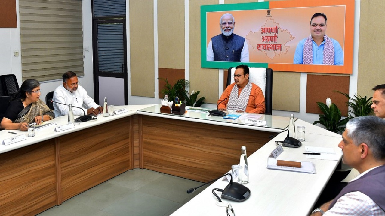 ऊर्जा क्षेत्रात राजस्थान राबवणार ‘महाराष्ट्र मॉडेल’; मुख्यमंत्री भजनलाल शर्मा यांच्यासोबतच्या बैठकीत चर्चा