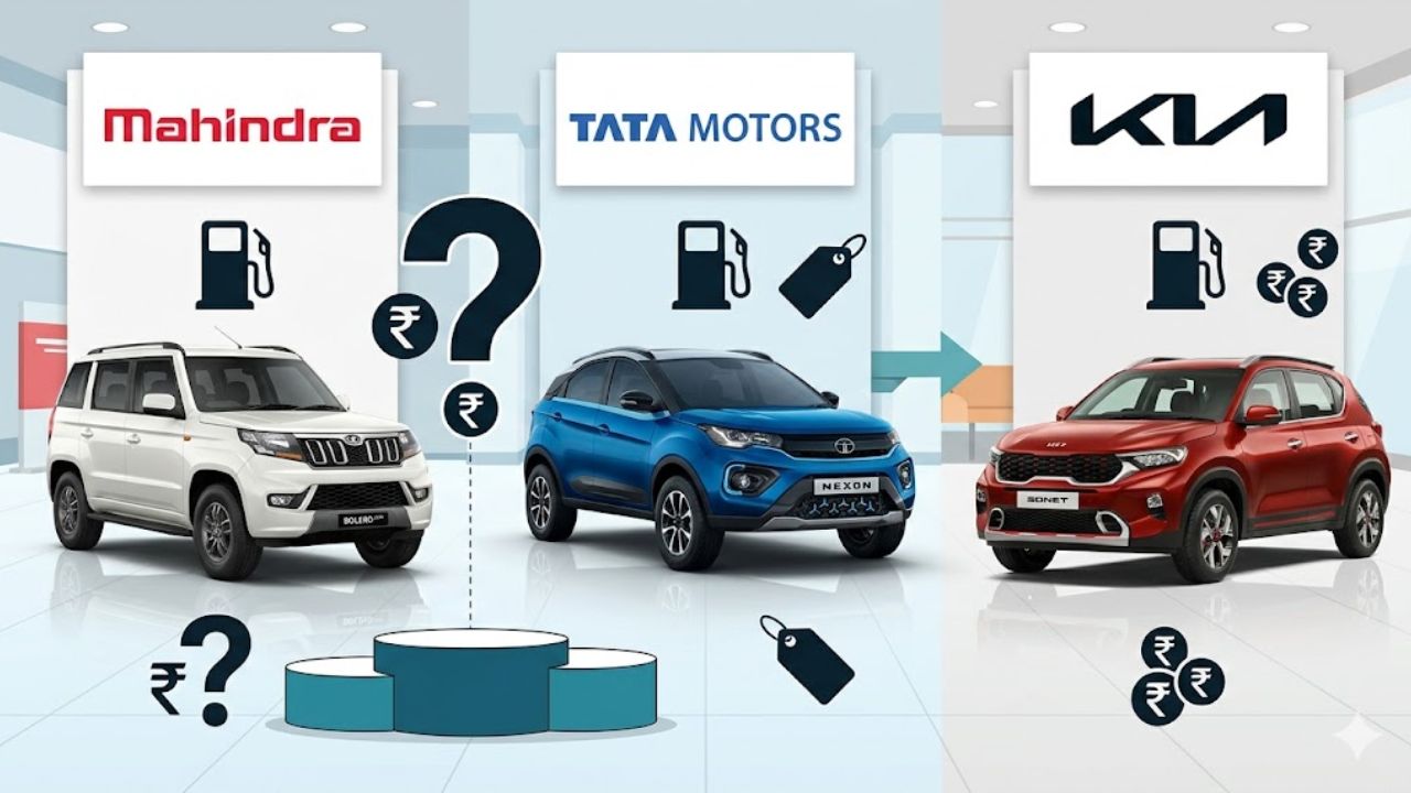 Mahindra, Tata Motors की Kia, कोणती कंपनी ऑफर करतेय सर्वात स्वस्त डिझेल कार? किंमत…