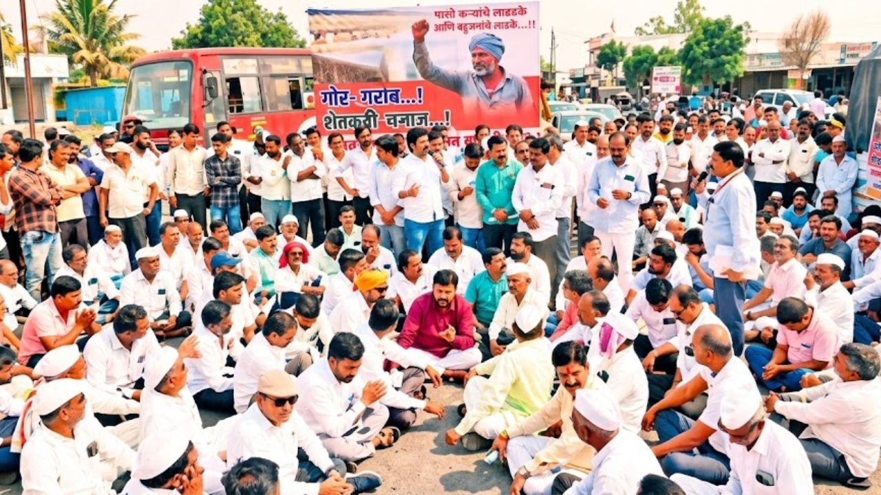 Ahilyanagar News: साकळाई योजनेला वादाचे ग्रहण! घोड धरण लाभक्षेत्रातील शेतकरी उतरले रस्त्यावर