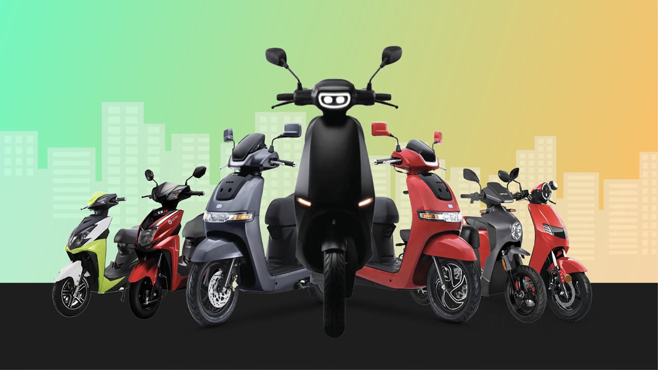EV Scooters : आता पेट्रोलची चिंता मिटली संपली! फक्त 44 हजारांपासून सुरू होणारे इलेक्ट्रिक स्कूटर