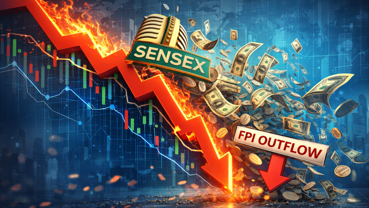 FPI outflows: 15 दिवसात रू 50000 कोटींचे शेअर परदेशी गुंतवणुकदारांनी विकले, मोठी उलाढाल; बाजाराक खळबळ