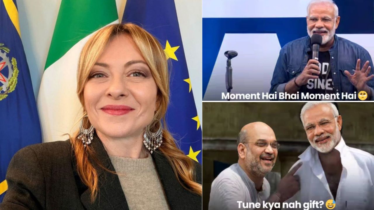 Meloni Earrings: ‘मेरे कानो में है जो बाली!’ मेलोंनीचें झुमके बनले इंटरनेटचे VIRAL सेन्सेशन; कॉमेंट्समध्ये मोदीजींच्या नावाचाच गजर