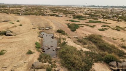 मुळी धरणात शंभर टक्के साठा असूनही गोदावरी कोरडी; धार्मिक विधीसाठी पाणी सोडण्याची भाविकांची मागणी