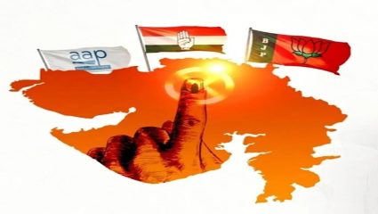 Gujarat Local Body Election : गुजरातमध्ये आज 2027 ची ‘सेमीफायनल’ रणधुमाळी; AAP चे 5 हजारांहून अधिक उमेदवार, BJP-काँग्रेसशी थेट लढत