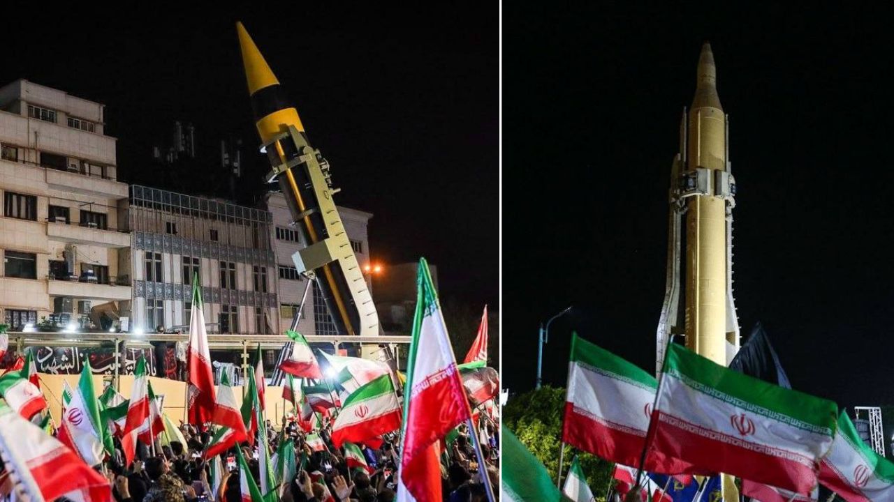 VIRAL VIDEO: इराणचा ‘खोरमशहर’ प्रहार! क्षेपणास्त्रे घेऊन रिव्होल्यूशनरी गार्ड्स रस्त्यावर; ट्रम्पचा इशारा अन् अनपेक्षित सीझफायर