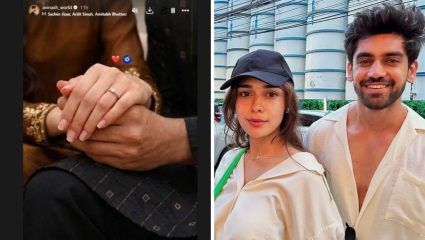 ईशा सिंह आणि अविनाश मिश्राने गुपचूप उरकला साखरपुडा? व्हायरल फोटोमुळे चर्चांना उधाण