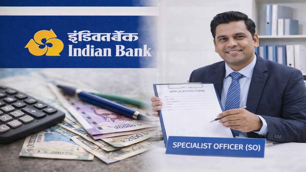 इंडियन बँकेत 350 स्पेशलिस्ट ऑफिसर पदांसाठी अर्ज सुरू; पात्रता ते पगार सर्व तपशील जाणून घ्या