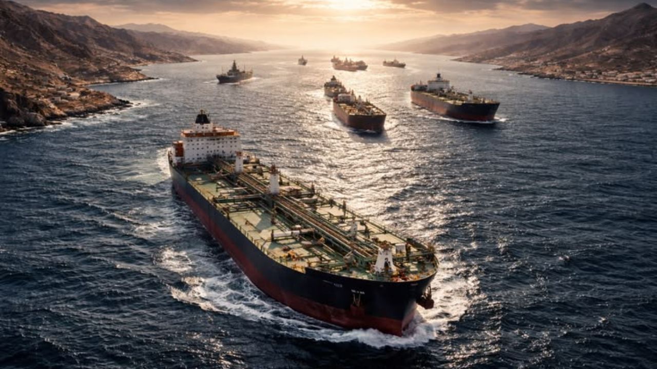 Hormuz Strait: समुद्रात ‘घोस्ट फ्लीट’चा थरार! अमेरिकेच्या नाकाखालून इराणने विकलं अब्जावधींचं तेल; भारत-पाकिस्तान पण सामील