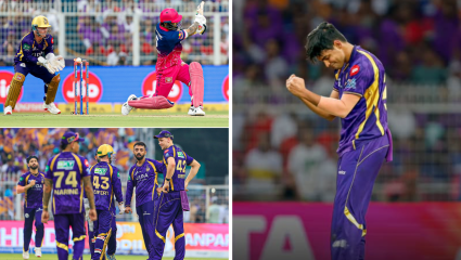 RR vs KKR: कार्तिक त्यागी नावाचे वादळ, ईडन गार्डन्समध्ये कमाल; एकाच ओव्हरमध्ये ३ विकेट्स, 155 धावांमध्ये RR ला रोखले