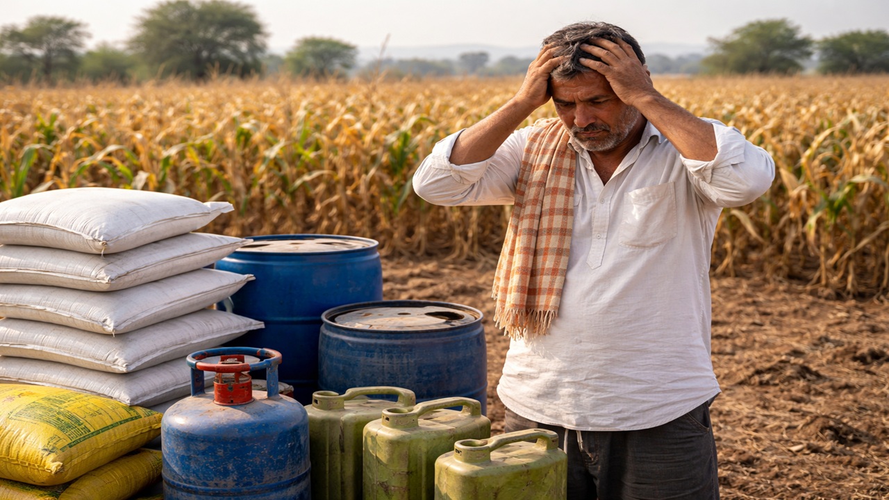 Farmers News: अरे देवा! काय काय सहन करणार? शेतकऱ्यांच्या अडचणीत वाढ; एलपीजी, तेलनंतर आता ‘या’ वस्तूची कमतरता