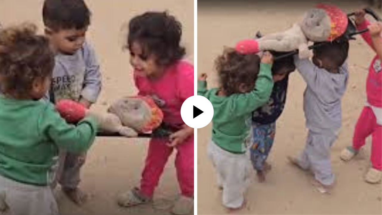 युद्धात होरपळले बालपण! चिमुकल्यांचा मरणाचा खेळ पाहून तुमचेही हृदय पिळवटेल, Video Viral