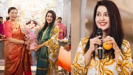 Amruta Fadnavis News:अमृता फडणवीसांचा थायलंडमधील ‘वेस्टर्न’ लूक चर्चेत; मंदिर भेटीचे फोटो व्हायरल