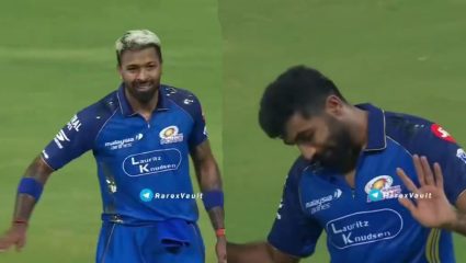 ठिणगी पडली? स्टेडियमवर Hardik अन् Bumrah मध्ये जोरदार खडाजंगी? पहा Viral Video