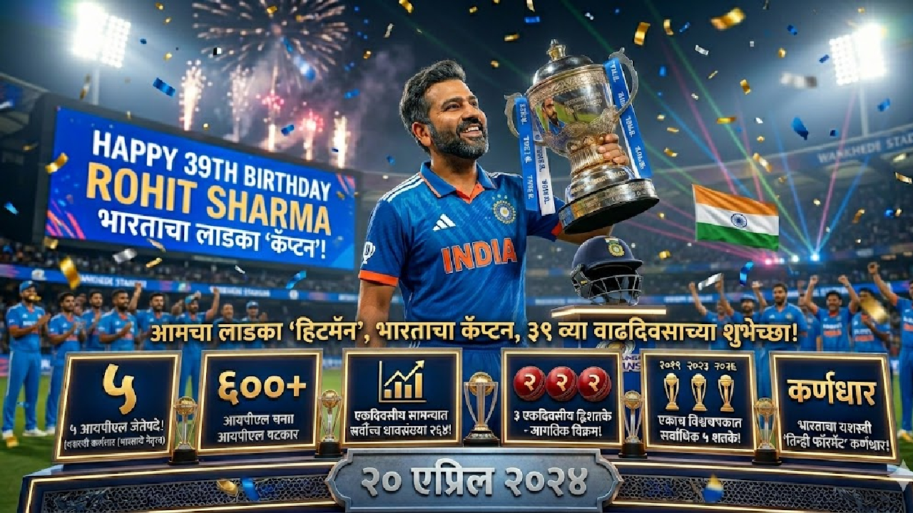 Rohit Sharma Birthday: स्वत:पेक्षा संघाला मोठं करणारा ‘कॅप्टन’; विक्रमांच्या ‘हिटमॅन’चा आज वाढदिवस