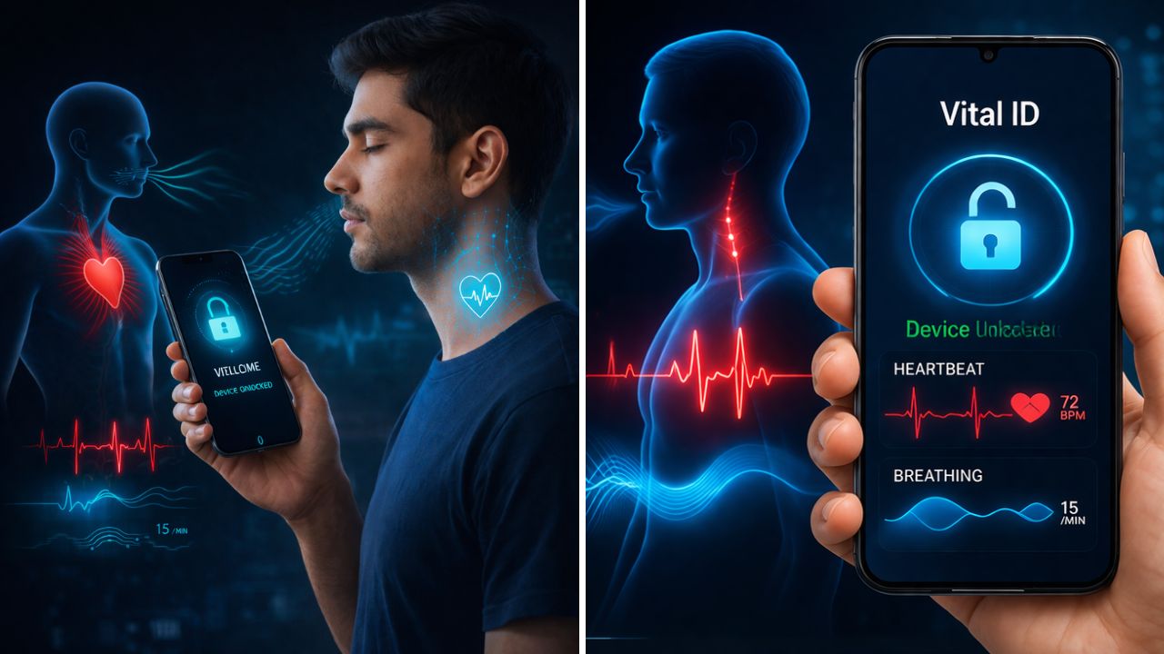 पासवर्डची गरज संपणार! हृदयाचे ठोके आणि श्वासावरून फोन अनलॉक होणार, वैज्ञानिकांनी शोधले नवे तंत्रज्ञान
