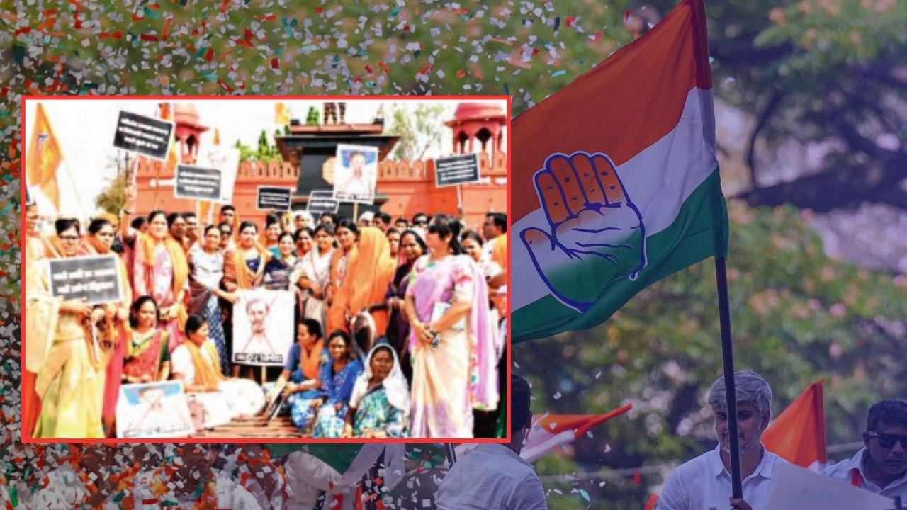 महिला आरक्षण विधेयकावरून हिंगोली तापले! काँग्रेसविरोधात शिंदे गटाची जोरदार घोषणाबाजी