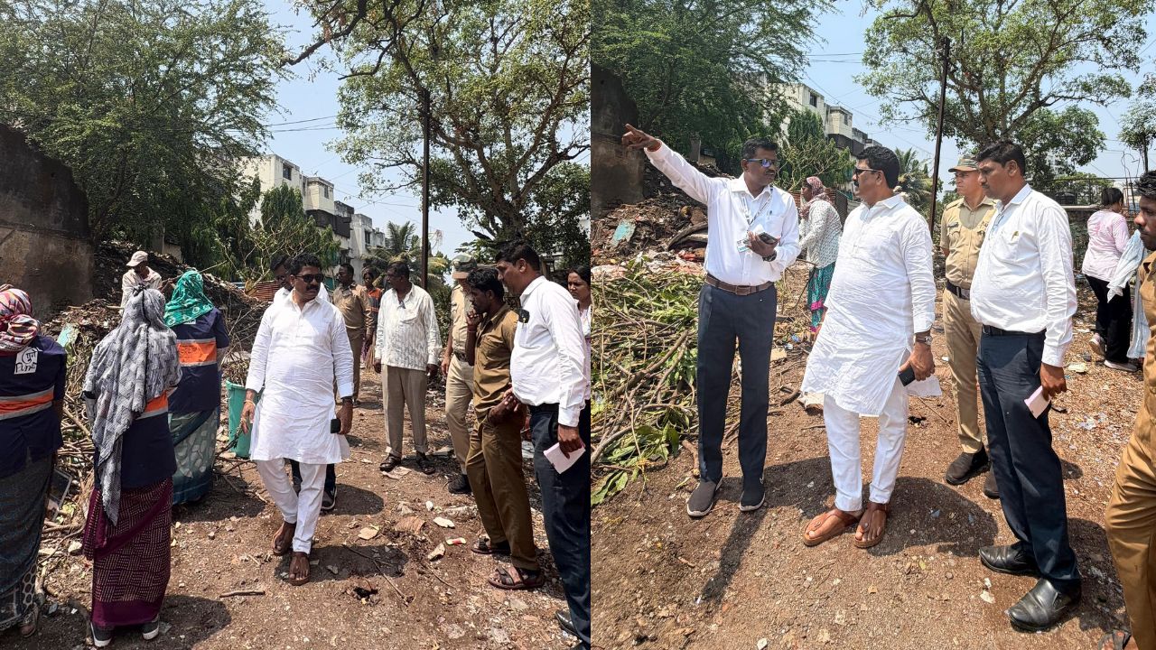 Pune Rain News : पुण्यातील रस्त्यांची अवकाळी पावसात झाली नदी; उपमहापौर परशुराम वाडेकर उतरले रस्त्यावर