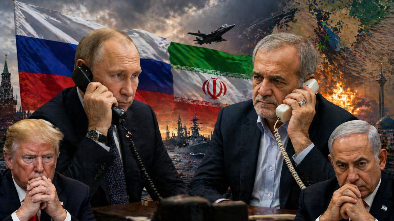 Russia-Iran मध्ये नेमकं शिजतंय काय? पुतिन-पेझेश्यियान यांच्यात हॉटलाईनवर गुप्त चर्चा; ट्रम्प-नेतन्याहूंचे टेन्शन वाढलं