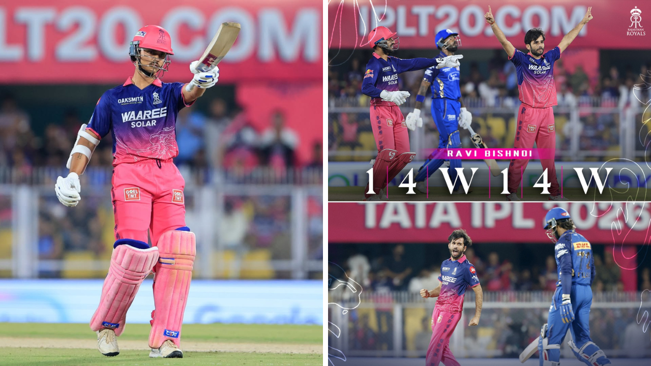 IPL 2026 मध्ये राजस्थान रॉयल्सचा दबदबा, पॉईंट्स टेबल, Orange Cap आणि Purple Cap सर्वच संघाच्या खिशात